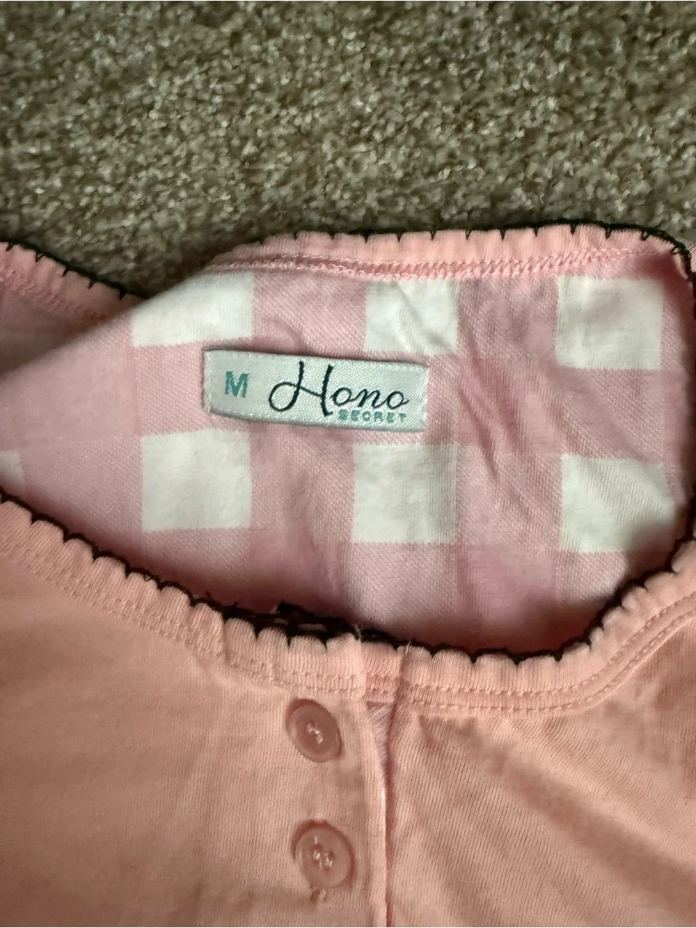 Kids Pink Heart Cup Cotton Pajama Set